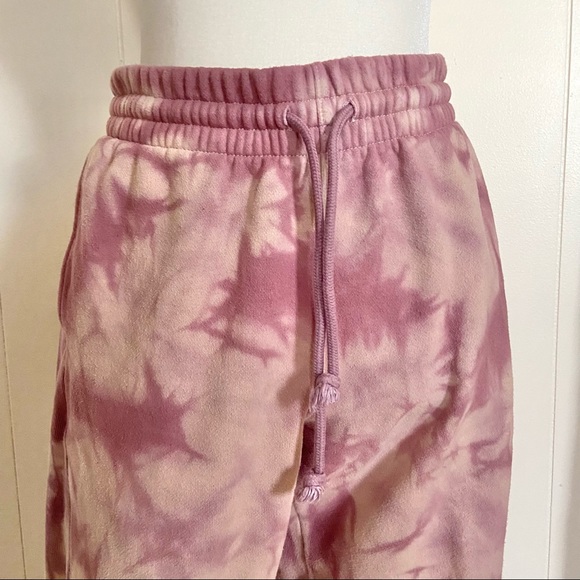 Bundle of 2 TNA ARITZIA Boyfriend Sweatpants | Tie Dye & Blue | Classic Fleece M - Picture 8 of 16